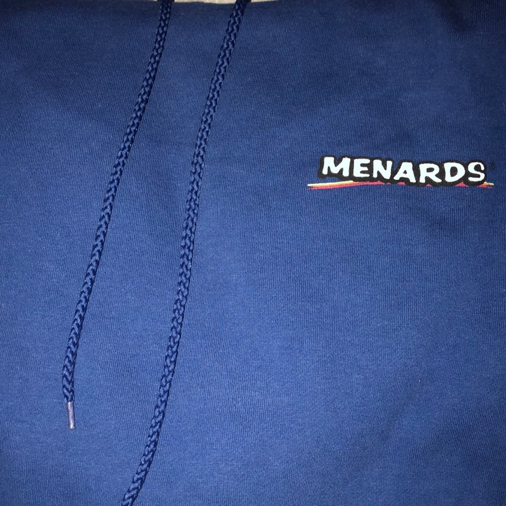 Menards Hoodie sweatshirt